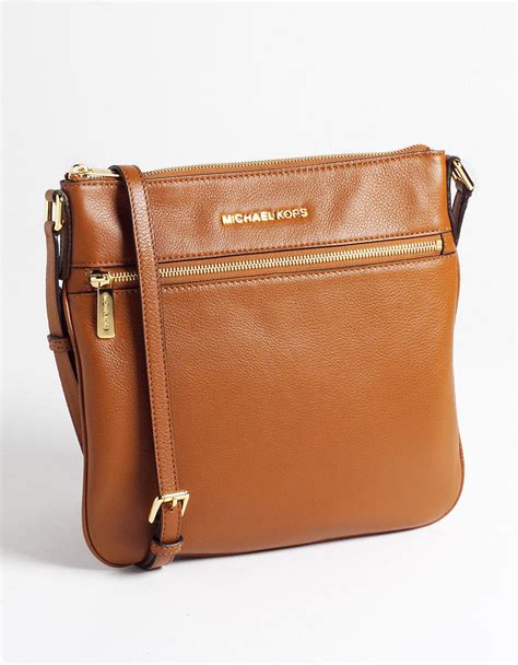 michael kors bedford flat leather crossbody|Michael Kors bedford legacy medium.